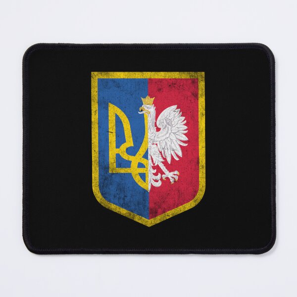 Item preview, Ukraine Poland Flag Polish Ukrainian Coat Of Arms Vintage  designed and sold by RosannaArt.