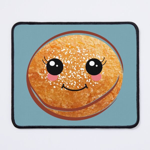 Artikelvorschau, Kawaii-Gelee-Donut (Sufganiyah) entworfen und verkauft von JoBella-Designs.