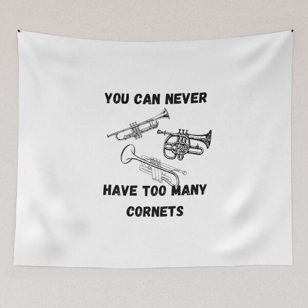 Item preview, You Can Never Have Too Many Cornets , Funny Cornet Instrument Design  designed and sold by Every Pet  Shirts.