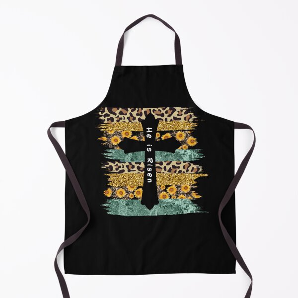 Item preview, Religious He Is Risen Easter Leopard Sunflower designed and sold by WanderTravels.