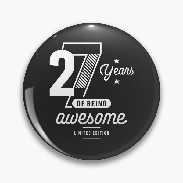 Item preview, 27 Years Of Being Awesome 27th Birthday designed and sold by cidolopez.