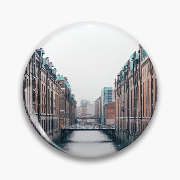 Item preview, Beautiful Hamburg Canal Scene designed and sold by JoyforU.