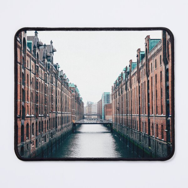 Item preview, Beautiful Hamburg Canal Scene designed and sold by JoyforU.