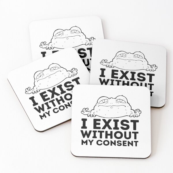Item preview, I exist without my consent designed and sold by PlanBesser.