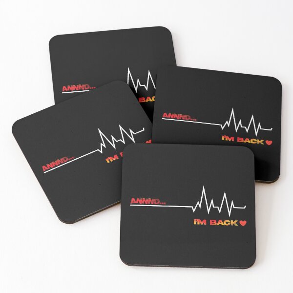 Item preview, Annnd I'm Back, Coronary Bypass Artery, Open Heart Diseases Surgery Heartbeat, life back, hope designed and sold by FARESS-GENTLE.