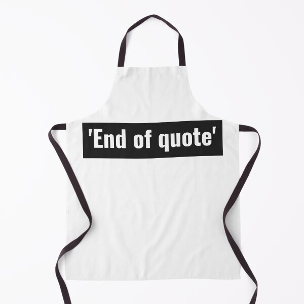 Item preview, End of quote designed and sold by Mitchel-Buh.