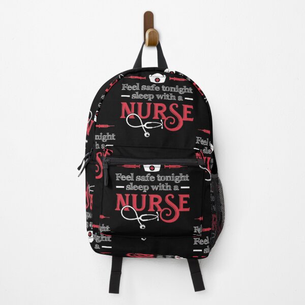 Item preview, Feel Safe Tonight - Sleep With A Nurse designed and sold by GoldenBuffalo79.