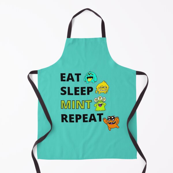 Item preview, Eat Sleep NFT Repeat with Cute Alien Monsters Family designed and sold by Cawaiico.