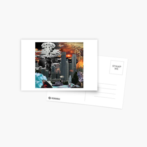 my vision of “Infinite Future Chaos”. Postcard