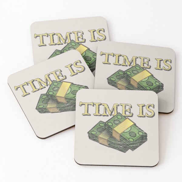 Item preview, Time Is Money, Distressed Cash Design designed and sold by TrulyEpoque.