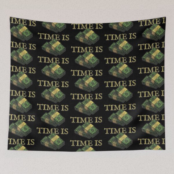 Item preview, Time Is Money, Distressed Cash Design designed and sold by TrulyEpoque.