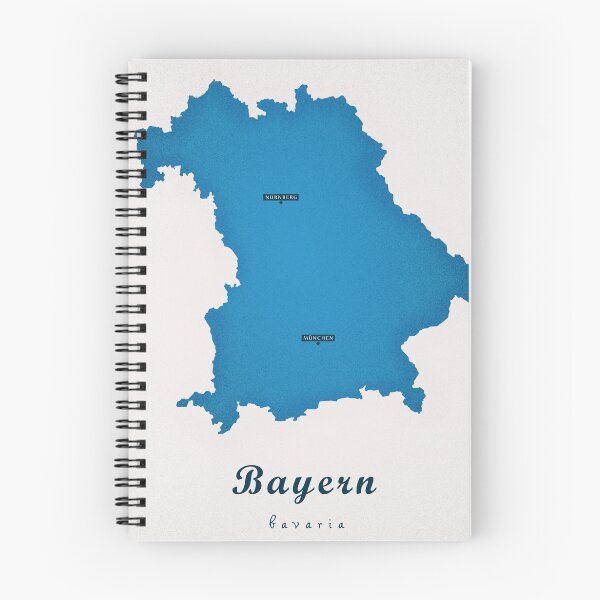 Item preview, Bayern Germany DE Art Map designed and sold by Ingo Menhard.
