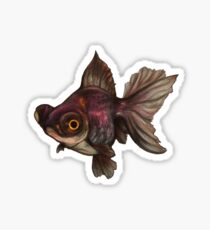 Bug-Eyed Goldfish Sticker