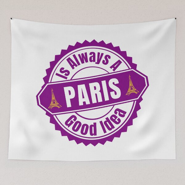 Item preview, Paris Is Always A Good Idea - I Love Paris | Funny Paris Travel Quotes designed and sold by Delandor.