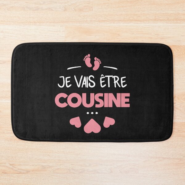 Aperçu de l'œuvre Je vais être cousine créée et vendue par lepetitcalamar.