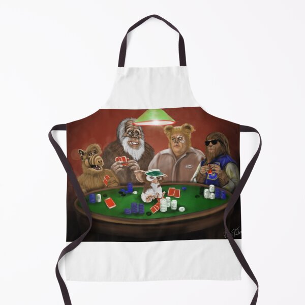 Item preview, 1980s Blast from the Past Poker - Alf, Harry, Barf, Teenwolf, Gizmo designed and sold by KookyCanvas.