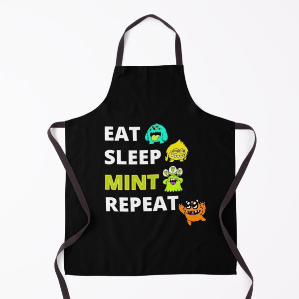 Item preview, Eat Sleep NFT Repeat with Cute Cartoon Alien Monsters Family designed and sold by Cawaiico.