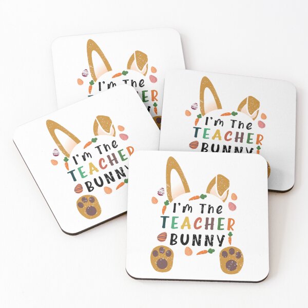 Item preview, I'm the teacher bunny - Happy Easter Day 2022 designed and sold by happy gift art.