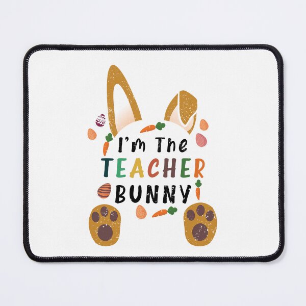 Item preview, I'm the teacher bunny - Happy Easter Day 2022 designed and sold by happy gift art.