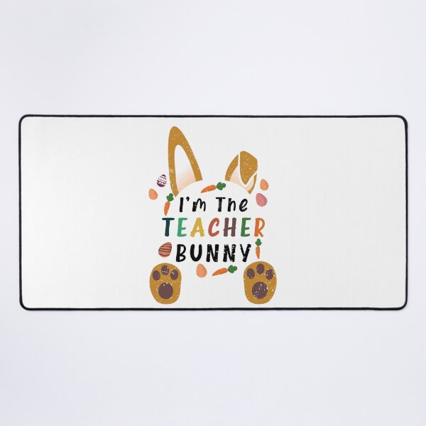 Item preview, I'm the teacher bunny - Happy Easter Day 2022 designed and sold by happy gift art.