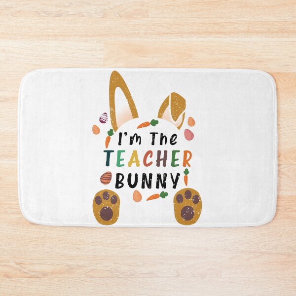 Item preview, I'm the teacher bunny - Happy Easter Day 2022 designed and sold by happy gift art.