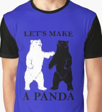 Let's Make A Panda tshirt Graphic T-Shirt