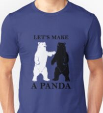 Let's Make A Panda tshirt Unisex T-Shirt