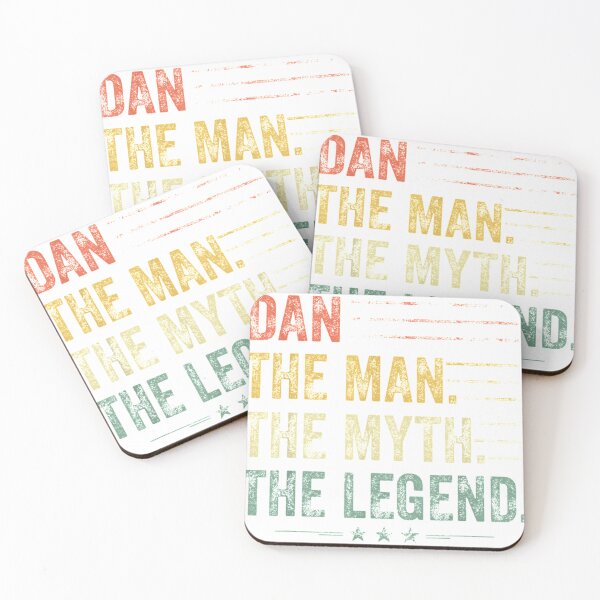 Item preview, Dan The Man The Myth The Legend Fathers Day, Birthday Gift  Classic . designed and sold by CameronBrewer1.