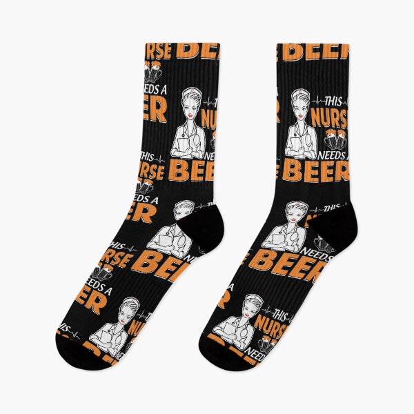 Item preview, This Nurse Needs A Beer designed and sold by GoldenBuffalo79.