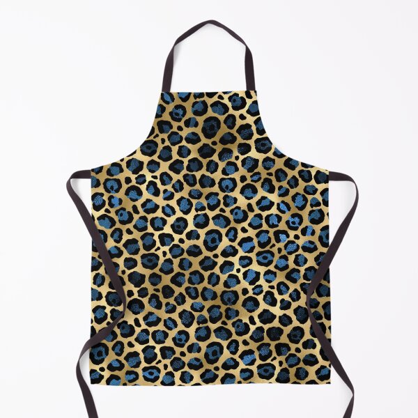 Item preview, Blue And Gold Leopard Design designed and sold by ArtsyWishy.