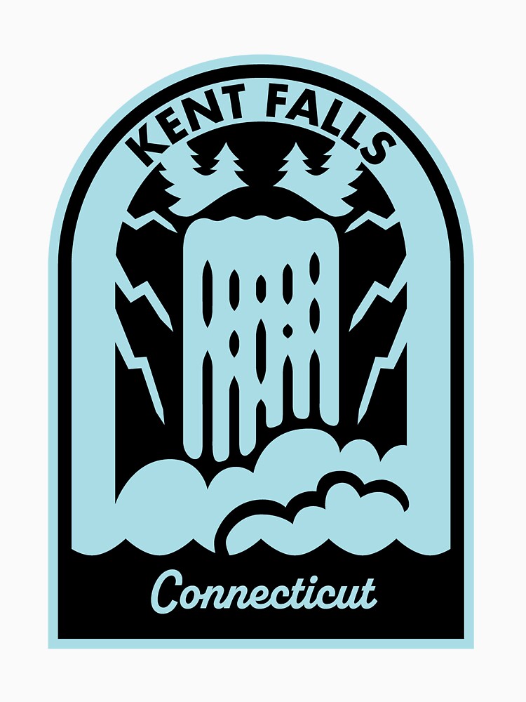 Imagen 6 de 6, Sudadera con capucha con la obra Kent Falls Connecticut, diseñada y vendida por HalpinDesign.