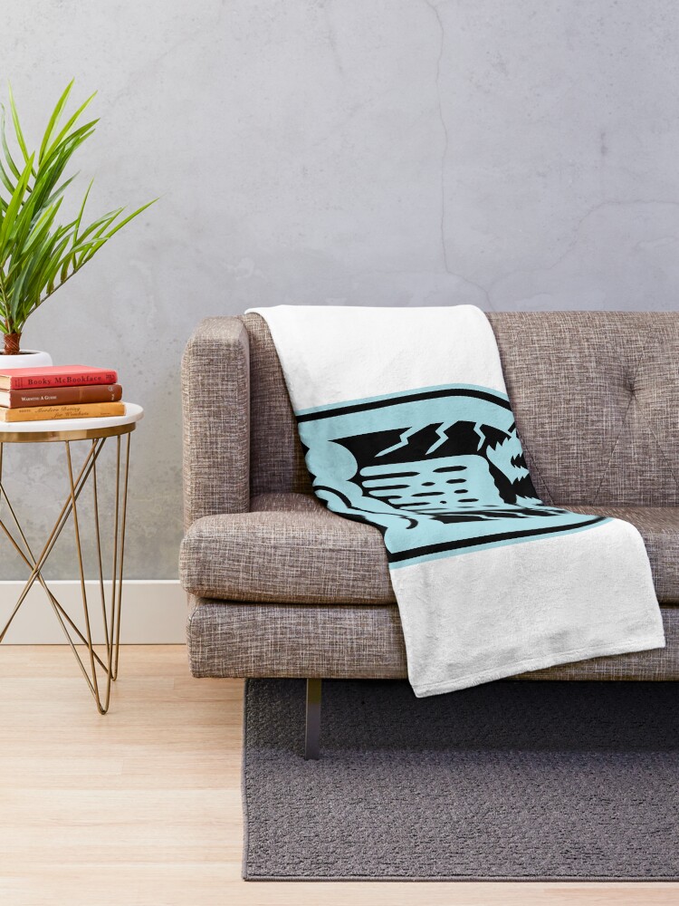 Aperçu 2 sur 6. Plaid avec l'œuvre Kent Falls Connecticut créée et vendue par HalpinDesign.