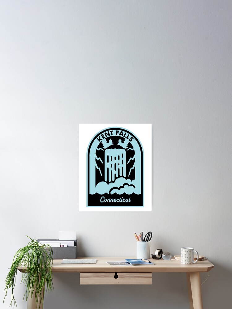 Imagen 2 de 3, Póster con la obra Kent Falls Connecticut, diseñada y vendida por HalpinDesign.