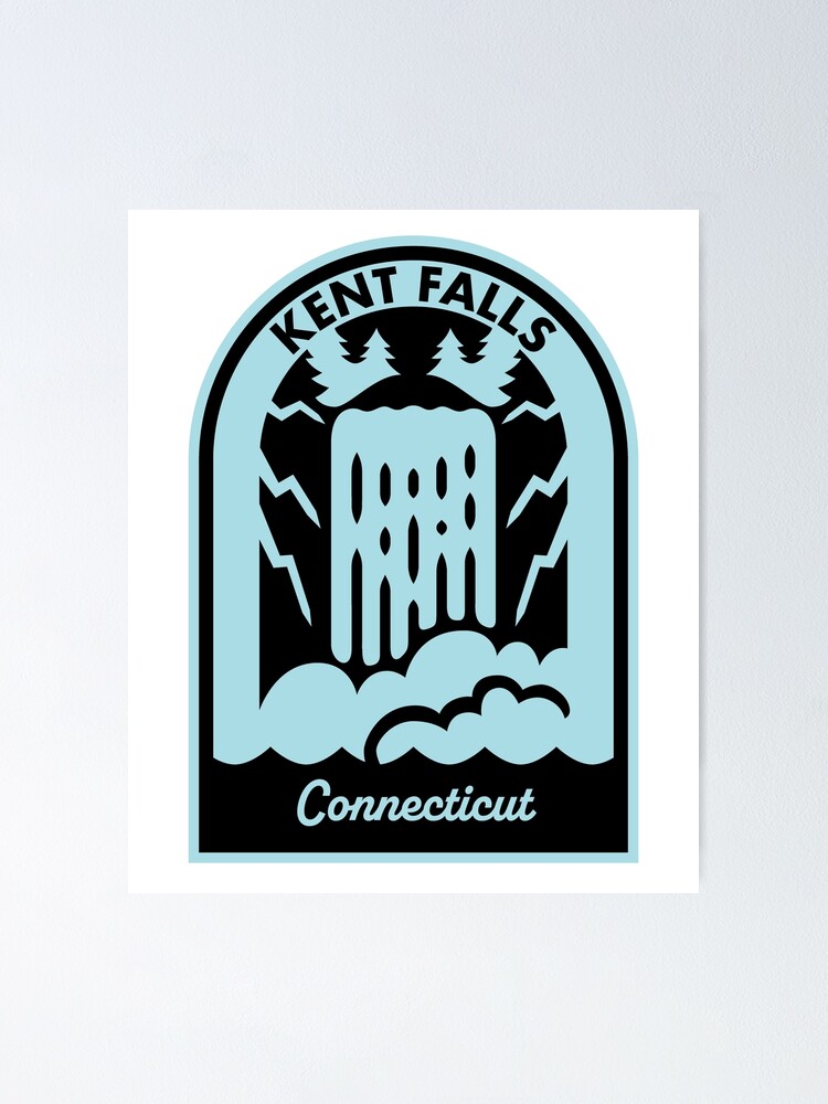 Imagen 1 de 3, Póster con la obra Kent Falls Connecticut, diseñada y vendida por HalpinDesign.