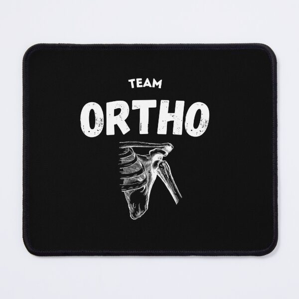 Item preview, Team Ortho - White on Black Orthopedic Surgery Team Design designed and sold by med-artist.