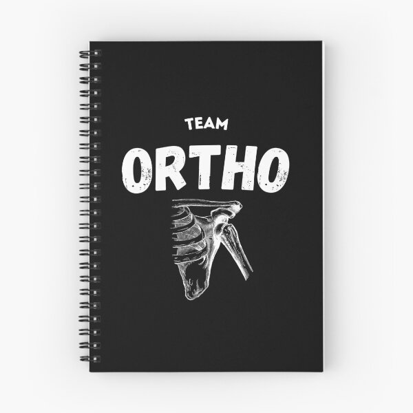 Item preview, Team Ortho - White on Black Orthopedic Surgery Team Design designed and sold by med-artist.