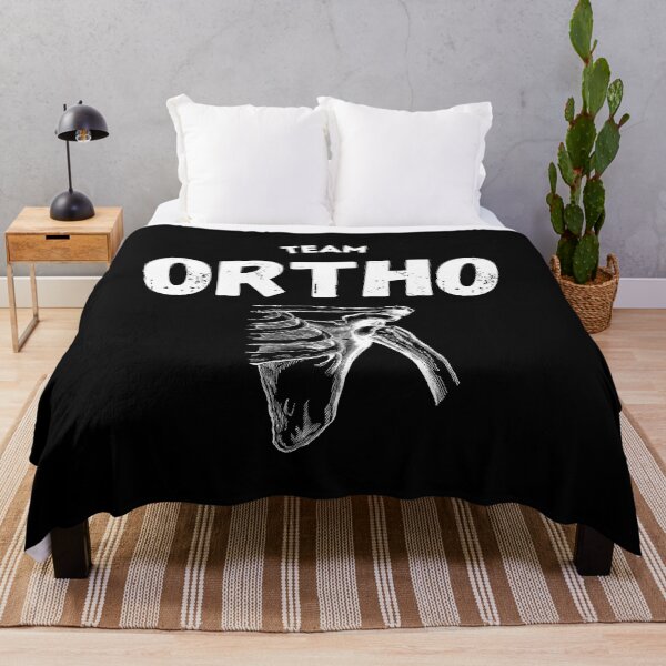 Item preview, Team Ortho - White on Black Orthopedic Surgery Team Design designed and sold by med-artist.