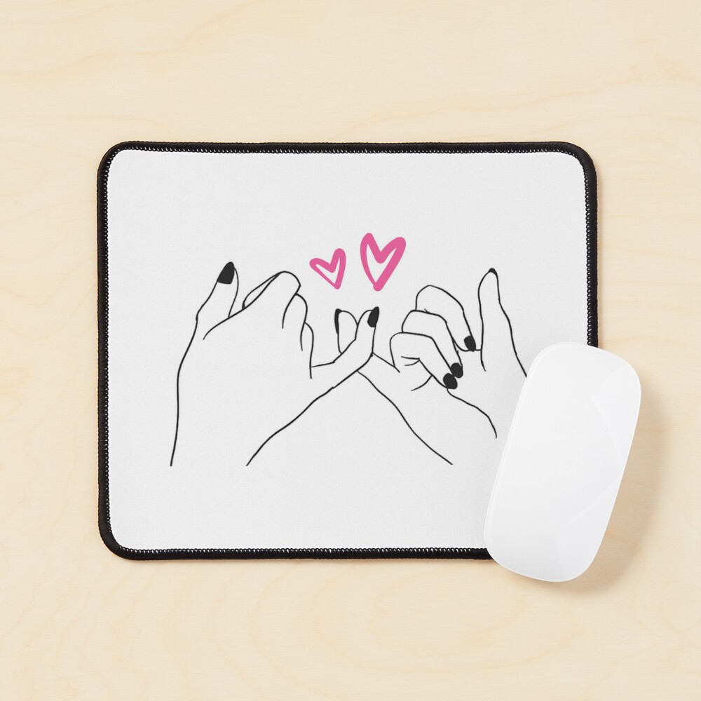 pinky promise forever' Mouse Pad