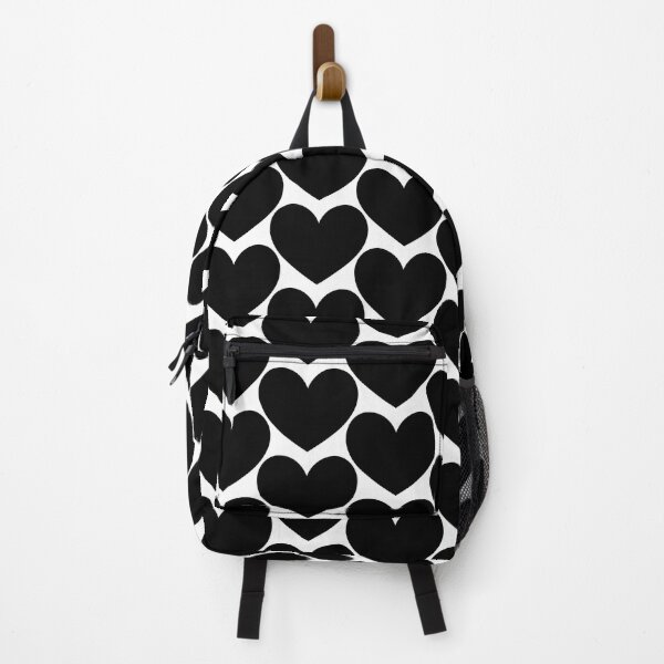 Item preview, Black and white hearts pattern designed and sold by StudioBarcelona.