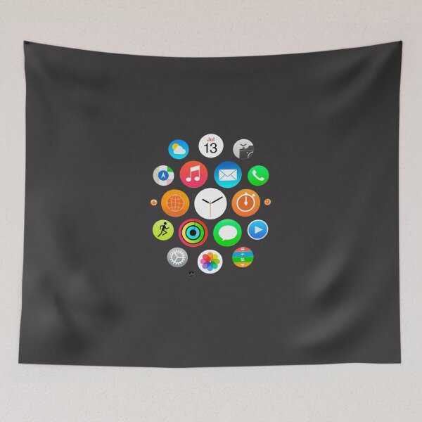 Item preview, Apple Watch Face - Apps Essential T-Shirt designed and sold by KevinKruger.