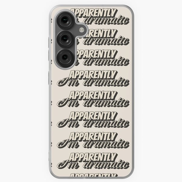 Item preview, Apparently I'm Dramatic, Fun Slogan For All Drama Queens designed and sold by TrulyEpoque.