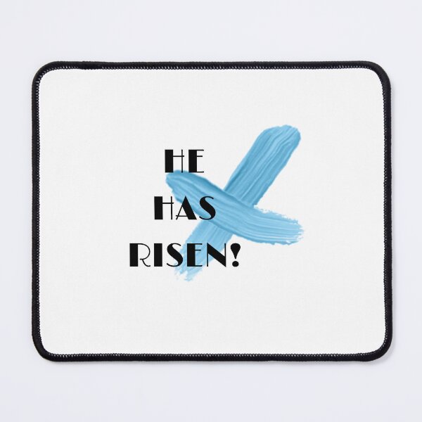 Item preview, He has risen Happy Easter resurrection Sunday - Happy Easter Christmas Xmas - Jesus cross our Savior designed and sold by Marina  Nagi (Inspire Ville).