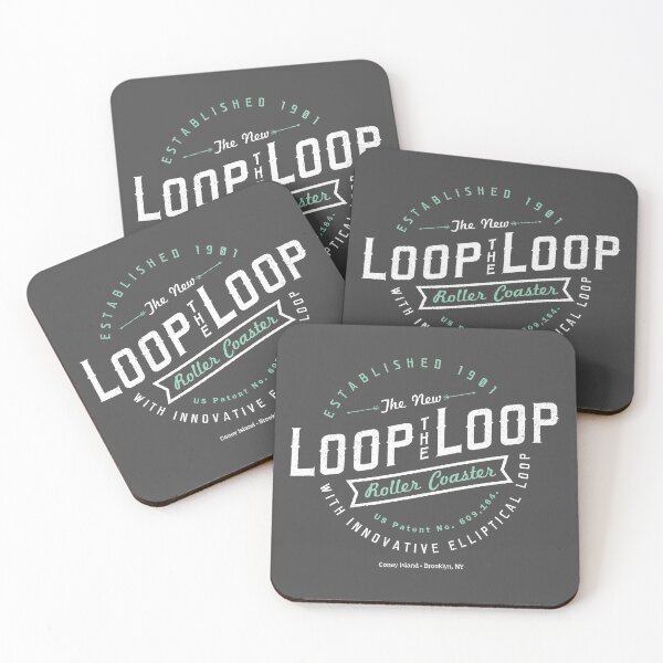 Item preview, Loop the Loop - Classic Roller Coaster Merch designed and sold by emmjott.