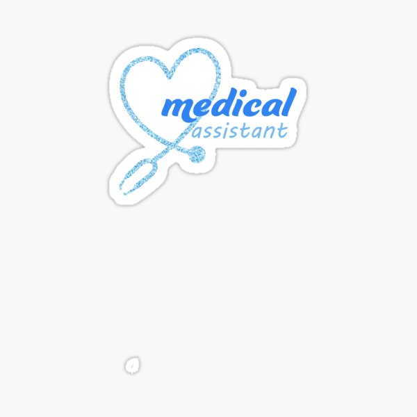 Details about   Medical Assistant Couple Sticker Portrait 