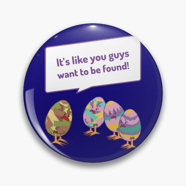 Item preview, Camouflaged Easter Egg Upset With His Buddies designed and sold by TeesbyGinyard.