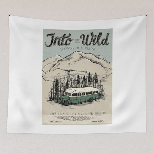Item preview, Dans l&x27;affiche de film illustré sauvage Poster Essential . designed and sold by CameronBrewer1.