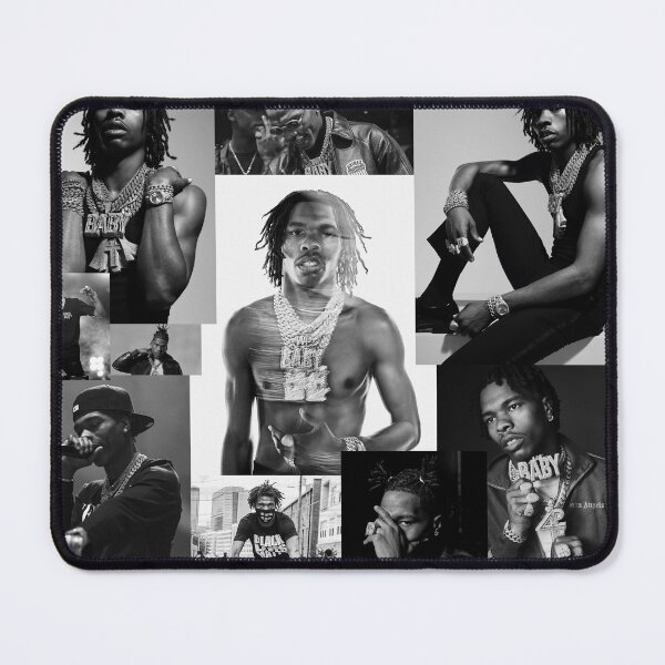 Item preview, Lil Baby | B&W Collage designed and sold by Hays Graphics.