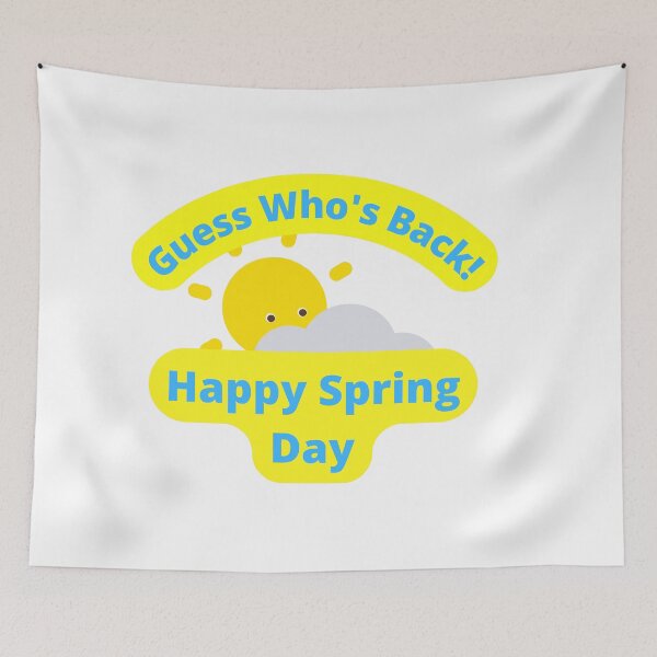 Item preview, Happy Sring Day | Spring Day Celebration Customizable Design designed and sold by SolSel ⭐⭐⭐⭐⭐.