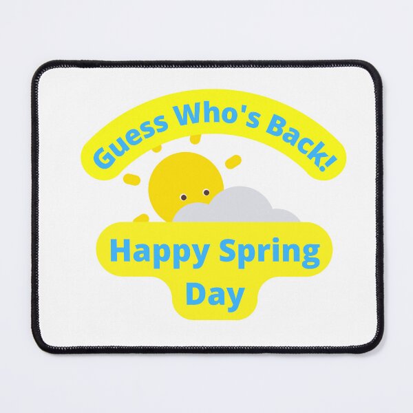 Item preview, Happy Sring Day | Spring Day Celebration Customizable Design designed and sold by SolSel ⭐⭐⭐⭐⭐.