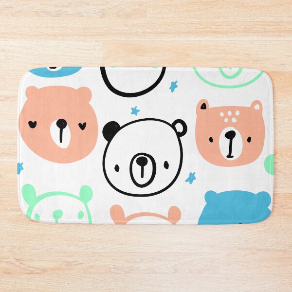 Item preview, Cute Bear Faces Adult Cute  designed and sold by roseanger.